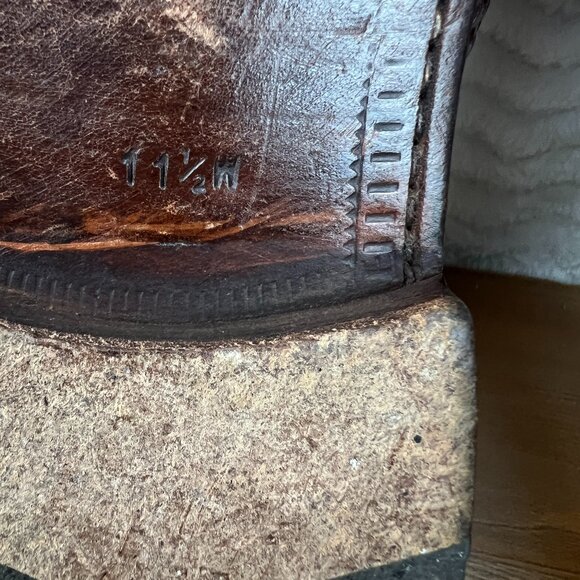 MEZLAN Mens Cancun Shoes Derby Basket Weave Leather Vero Cuoio Brown Size 11.5W main image 10
